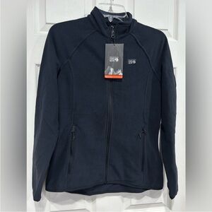 Mountain Hardwear Women's Large Black Microchill Full Zip Jacket NWT